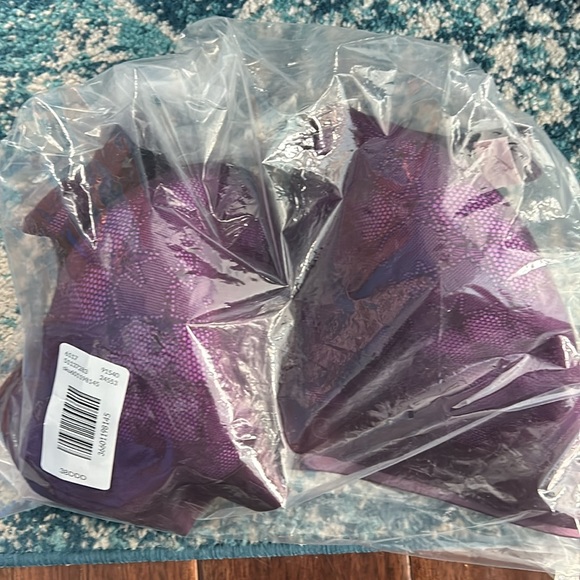 Lane Bryant cacique 38DDD cotton lightly lined bra with lace - Picture 2 of 3